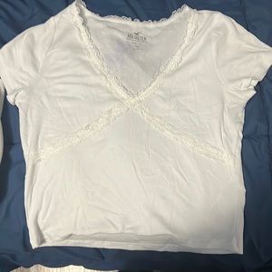 Cute lace baby tee
